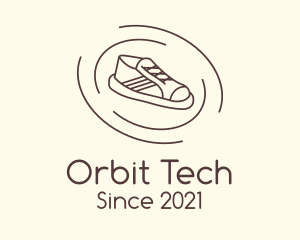 Shoe Circular Orbit logo design