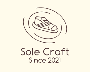 Shoe Circular Orbit logo design