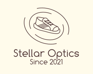 Shoe Circular Orbit logo design