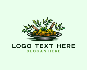 Food Pasta Vegan logo
