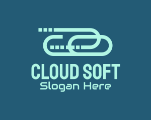 Digital Cloud Storage  logo design