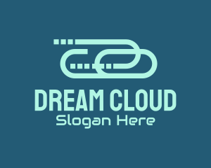 Digital Cloud Storage  logo design