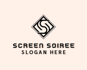 Industrial Tile Letter S  logo design