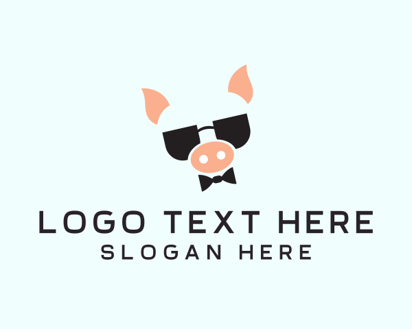 Piggery logo example 1