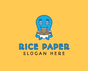 Octopus Noodle Restaurant  logo design