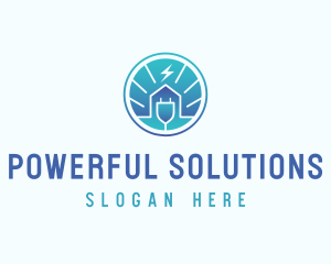 Power House Voltage logo design