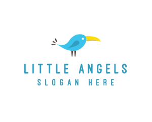 Little Blue Bird logo design