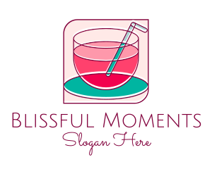 Pink Juice Drink logo