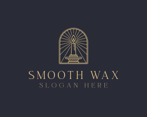 Wax Candle Decoration logo design