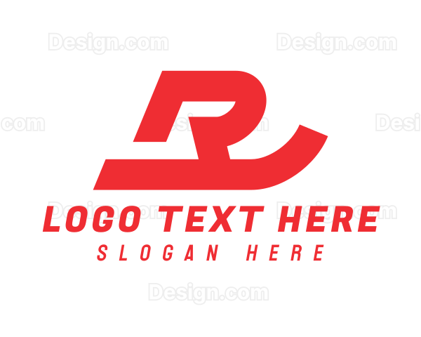 Solid Swoosh R Logo