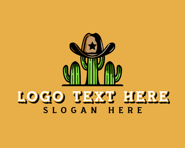 Cowboy logo example 1