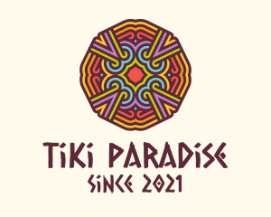 Colorful Tribal Pattern logo