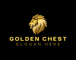 Elegant Lion Beast logo design