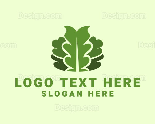 Green Leaf Foliage Logo