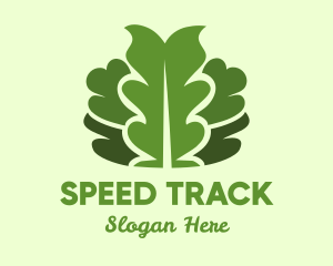 Green Leaf Foliage Logo