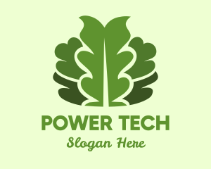 Green Leaf Foliage logo