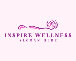 Lotus Wellness Spa logo design