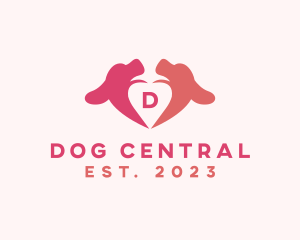 Dog Heart Pet Clinic logo design