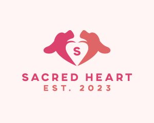 Dog Heart Pet Clinic logo design