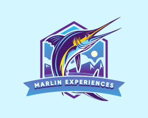 Swordfish Marlin Fishing logo