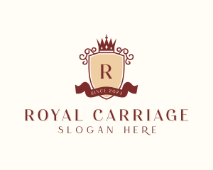 Crown Shield Royal logo design