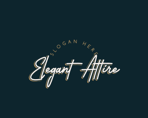 Elegant Fashion Boutique logo design