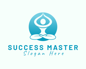 Health Fitness Meditation logo design