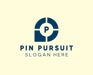 Digital Location Pin  logo