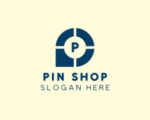 Digital Location Pin  logo