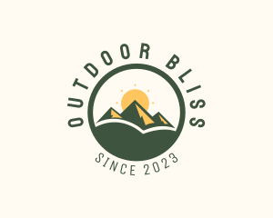 Outdoor Mountain Travel  logo design