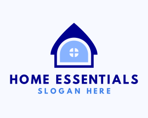 Home Window Roof logo design