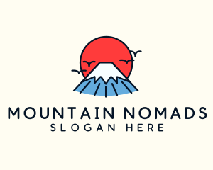 Fuji Mountain Japan logo design