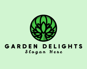 Nature Tree Gardening logo design