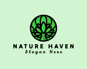 Nature Tree Gardening logo design