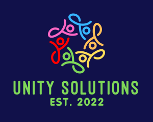 Colorful Community Foundation  logo design