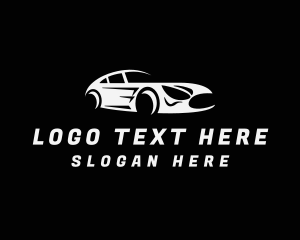 Sports Car Race Vehicle Logo