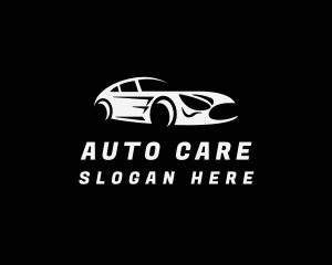 Sports Car Race Vehicle logo design