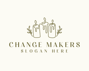 Candle Maker Wax logo design