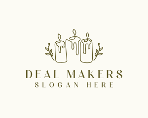 Candle Maker Wax logo design