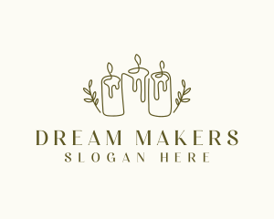 Candle Maker Wax logo design