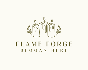 Candle Maker Wax logo design