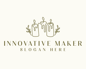 Candle Maker Wax logo design