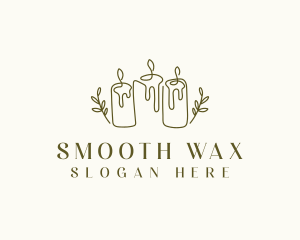 Candle Maker Wax logo design