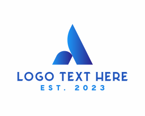 Futuristic - Futuristic Company Letter A logo design