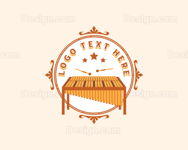 Idiophone Marimba Orchestra Logo