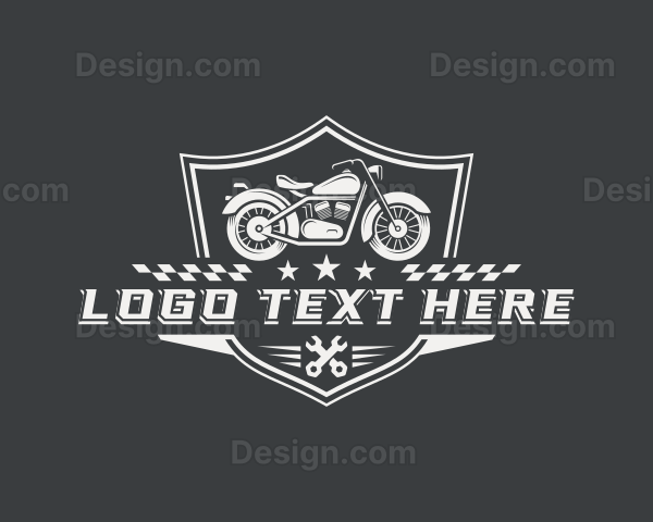 Motorcycle Racing Rider Logo