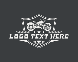 Motorcycle Racing Rider Logo