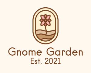 Autumn Floral Garden logo design