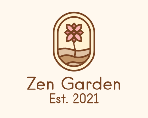 Autumn Floral Garden logo design