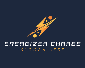 Lightning Energy Charge logo design